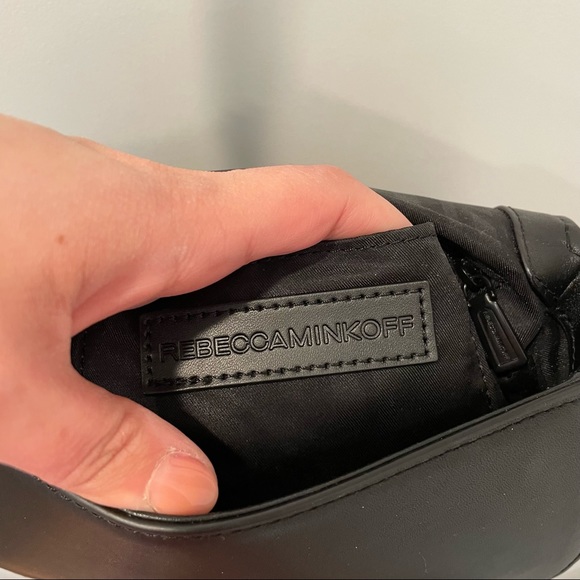 ⭐️ Rebecca Minkoff Sofia Multicolor Tassel Rainbow Black Leather Crossbody Bag - Picture 12 of 16